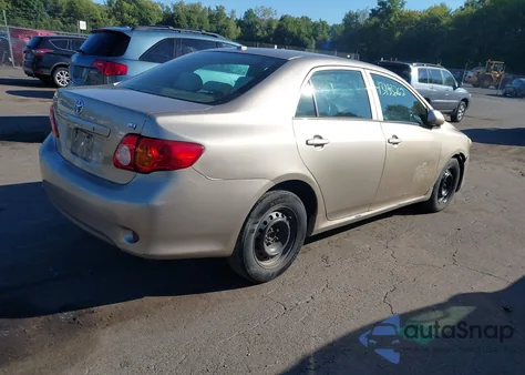2009 Toyota Corolla Le from USA, damaged, VIN 1NXBU40E69Z042044